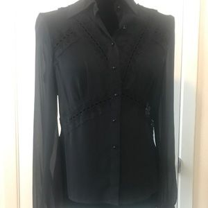 Sexy button down date night or work blouse.